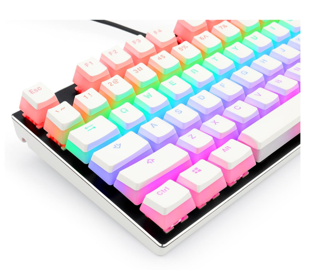 REDRAGON PBT Doubleshot keycaps (białe) A130 White - 1247527 - zdjęcie 5